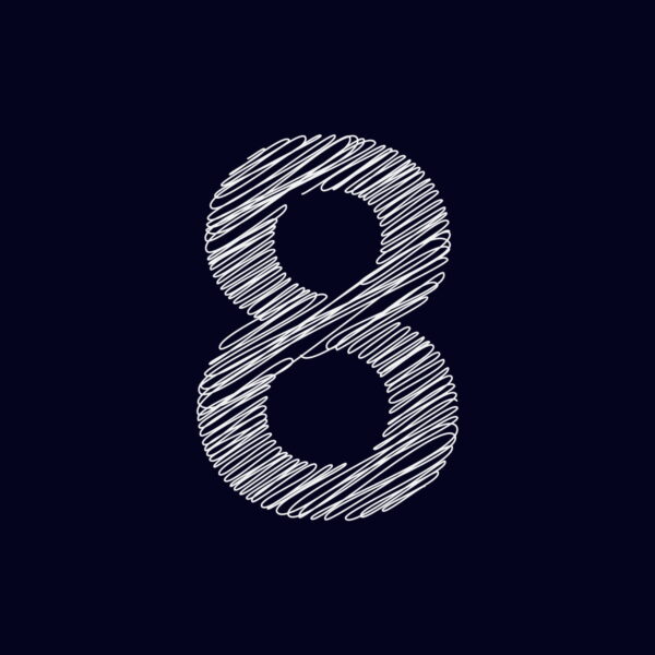 Number Eight Chalk Design