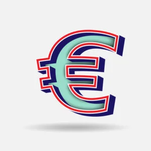 Euro Symbol With Embedded Frame