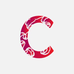 Letter C With The Ribbon Scar