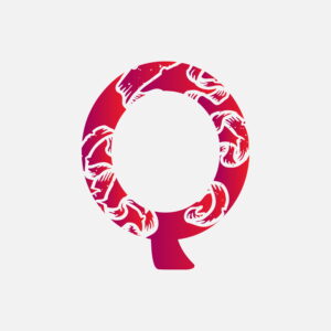 Letter Q With The Ribbon Scar