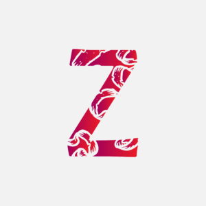 Letter Z With The Ribbon Scar