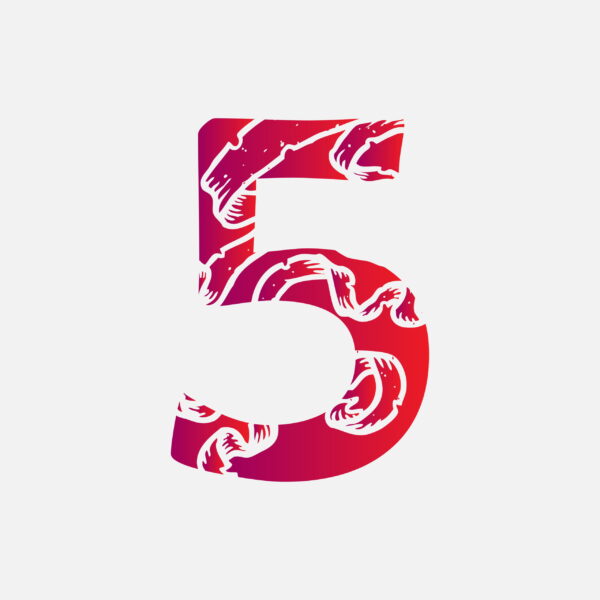 Number Five With The Ribbon Scar