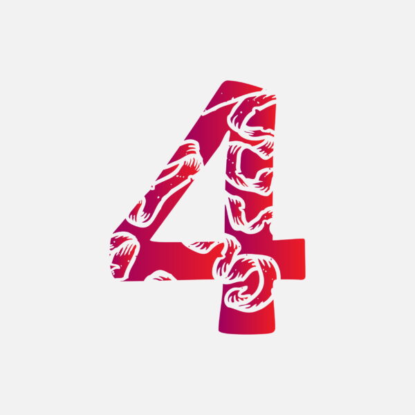 Number Four With The Ribbon Scar