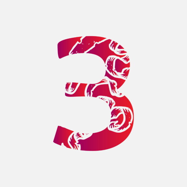 Number Three With The Ribbon Scar