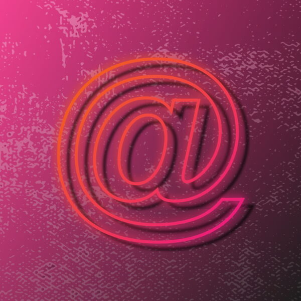 At Symbol Outline Design