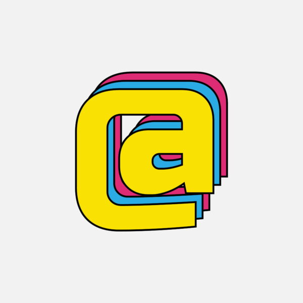 At Symbol Tricolor Design