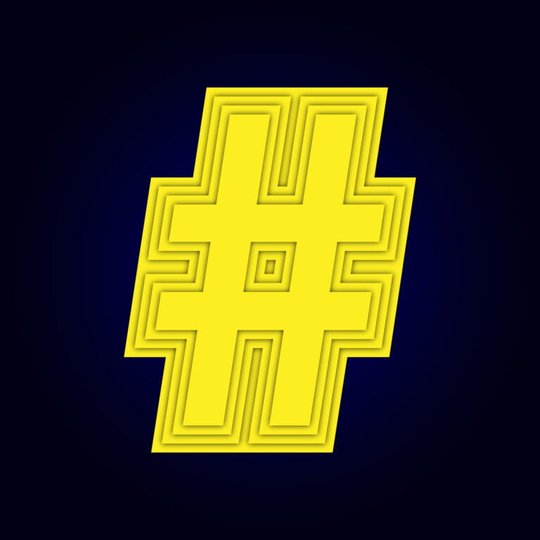 Green Pound Symbol With Gold Border – Typostock