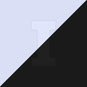 Letter I Transparent Design