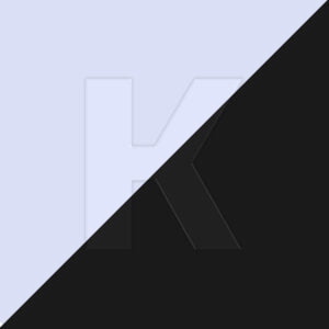 Letter K Transparent Design
