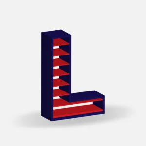 Letter L Shutter Louvre Design