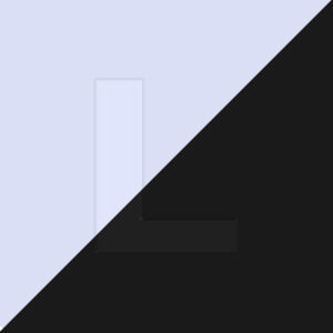 Letter L Transparent Design