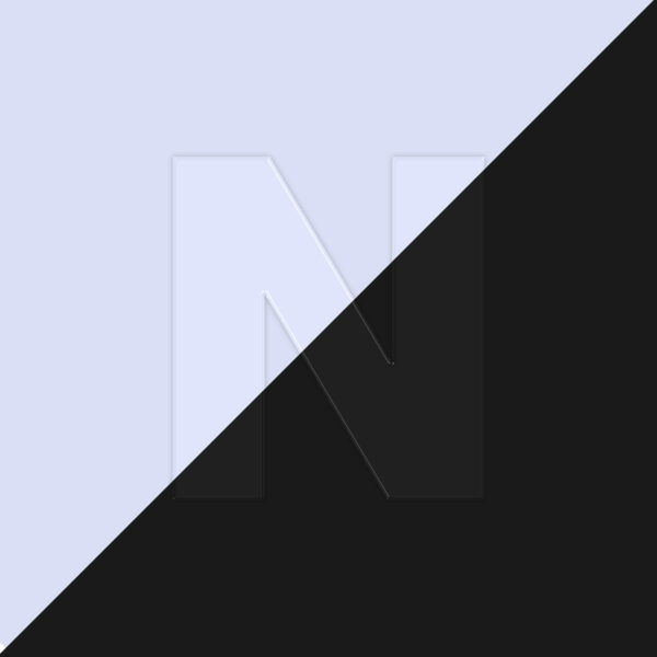 Letter N Transparent Design