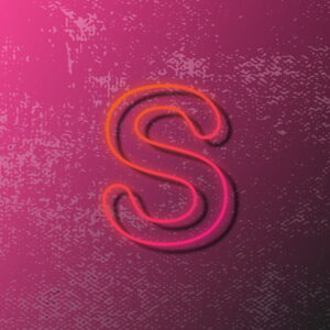 Letter S Outline Design