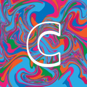Letter C Colorful Design