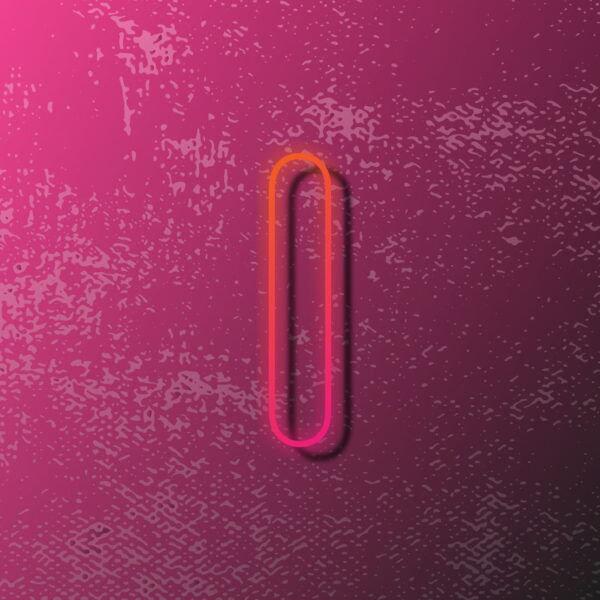 Letter I Outline Design