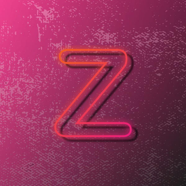 Letter Z Outline Design