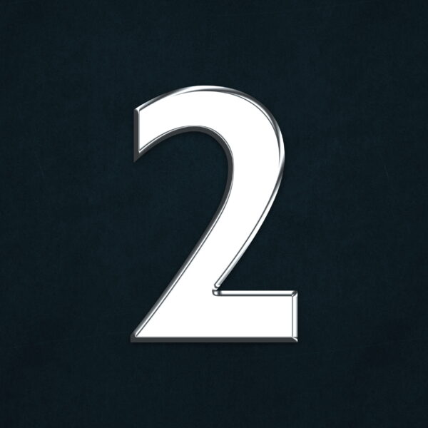 Number Two Silver Design