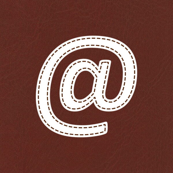 At Symbol Stitched Design