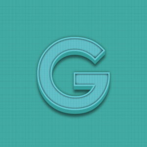 Letter G Grid Design