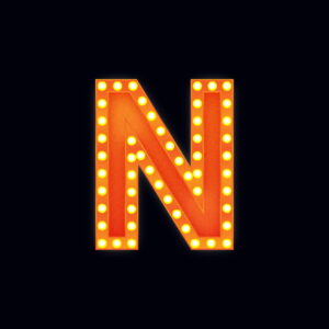 Letter N Show Light Design