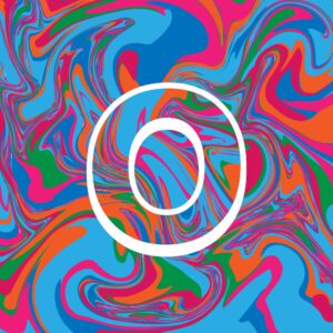 Letter O Colorful Design