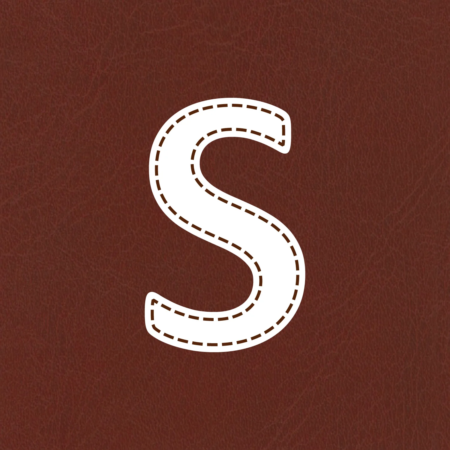 Letter S Stitched Design