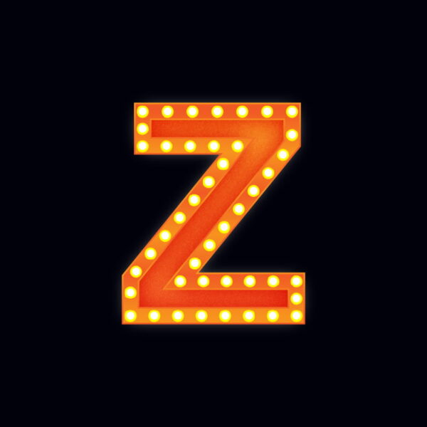 Letter Z Show Light Design