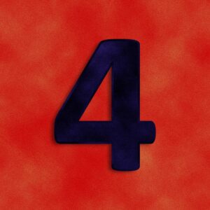 Number Four Velvet Design