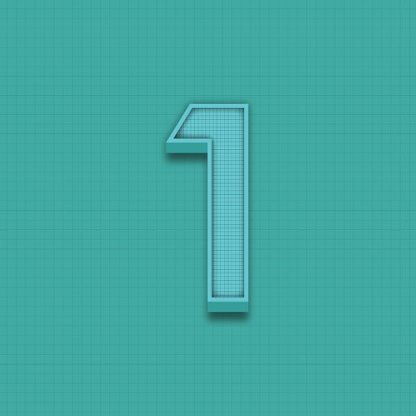 Number One Grid Design
