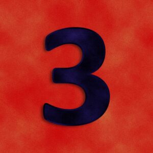 Number Three Velvet Design