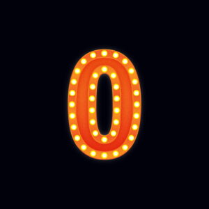 Number Zero Show Light Design