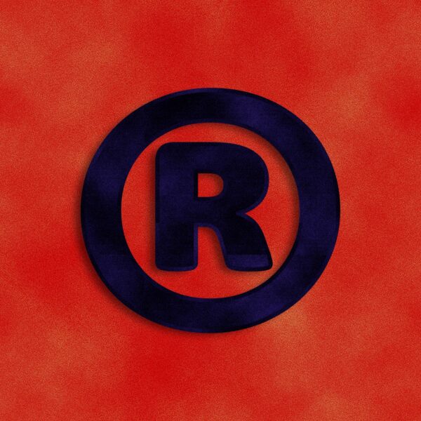 Registered Trademark Symbol Velvet Design
