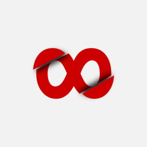 Infinity Symbol Cut Design