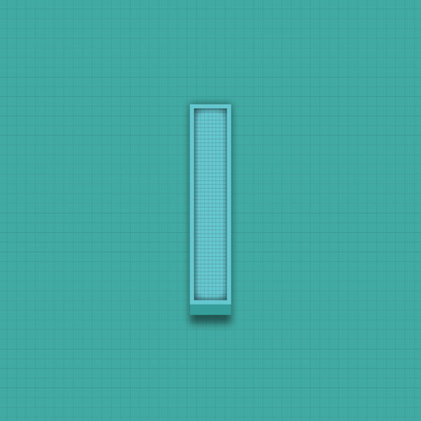 Letter I Grid Design