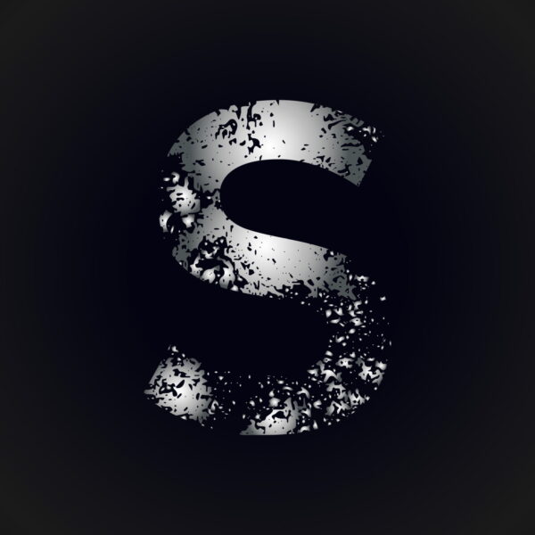 Letter S Grunge Design