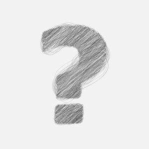 Question Symbol Pencil Drawing Design