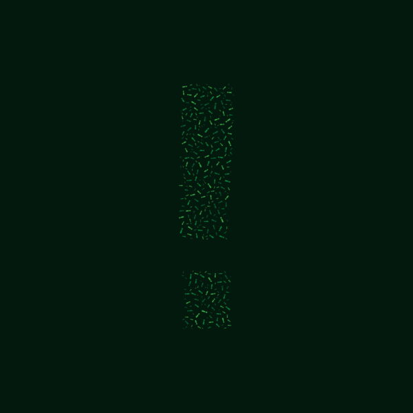 Exclamation Symbol With Green Exclamation Symbol Pattern