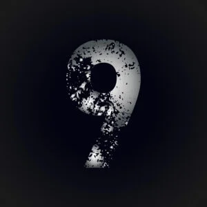 Number Nine Grunge Design