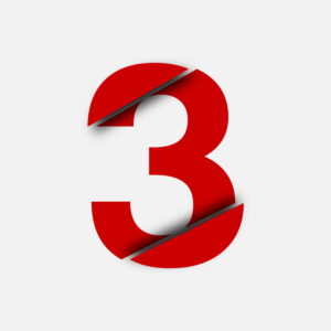 Number Three Cut Design
