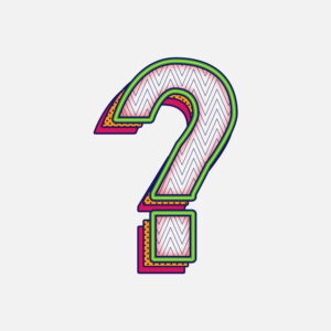 Question Symbol Pattern Design