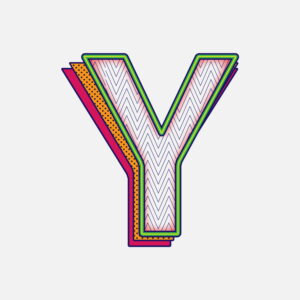 Letter Y Pattern Design