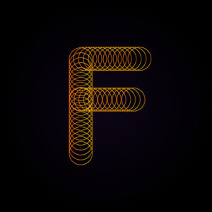 Letter F Spring Design