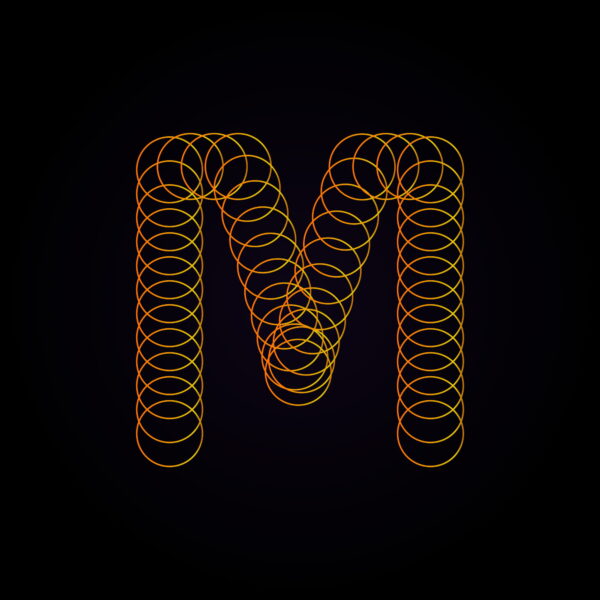 Letter M Spring Design