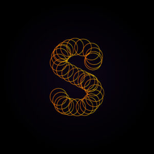 Letter S Spring Design