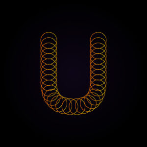 Letter U Spring Design