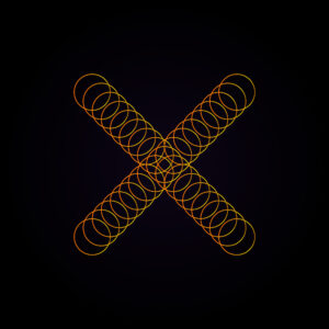 Letter X Spring Design