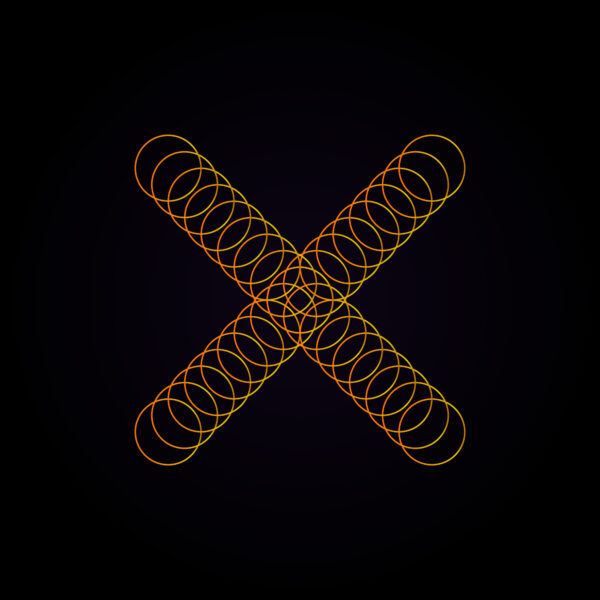 Letter X Spring Design