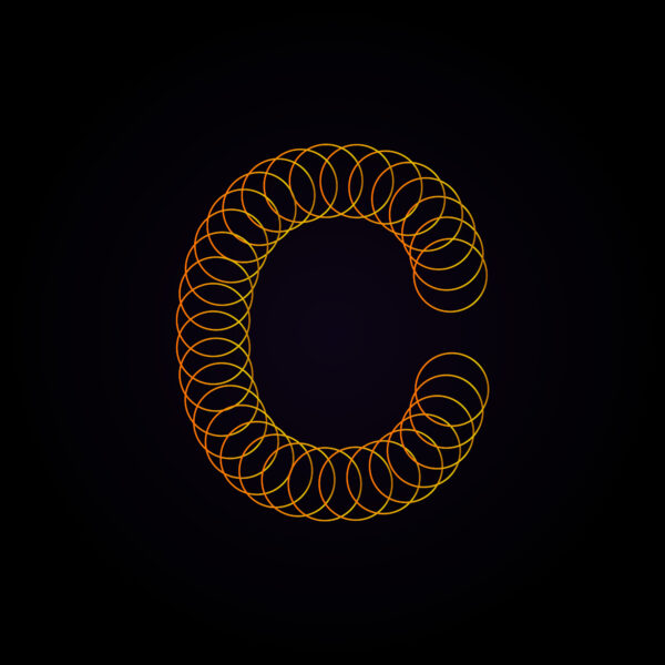 Letter C Spring Design