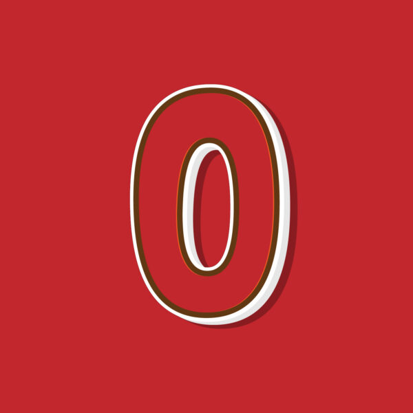 Letter O Vintage Style