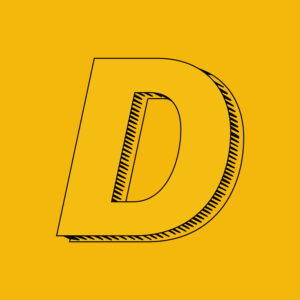 Letter D Brush Design
